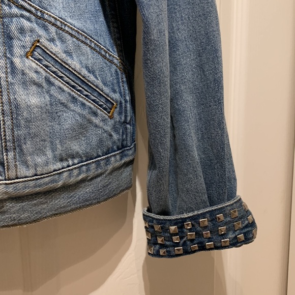 New CURRENT ELLIOTT The Turnt Boulder Jacket Blue size 1 and 2/XS & S - Picture 9 of 14